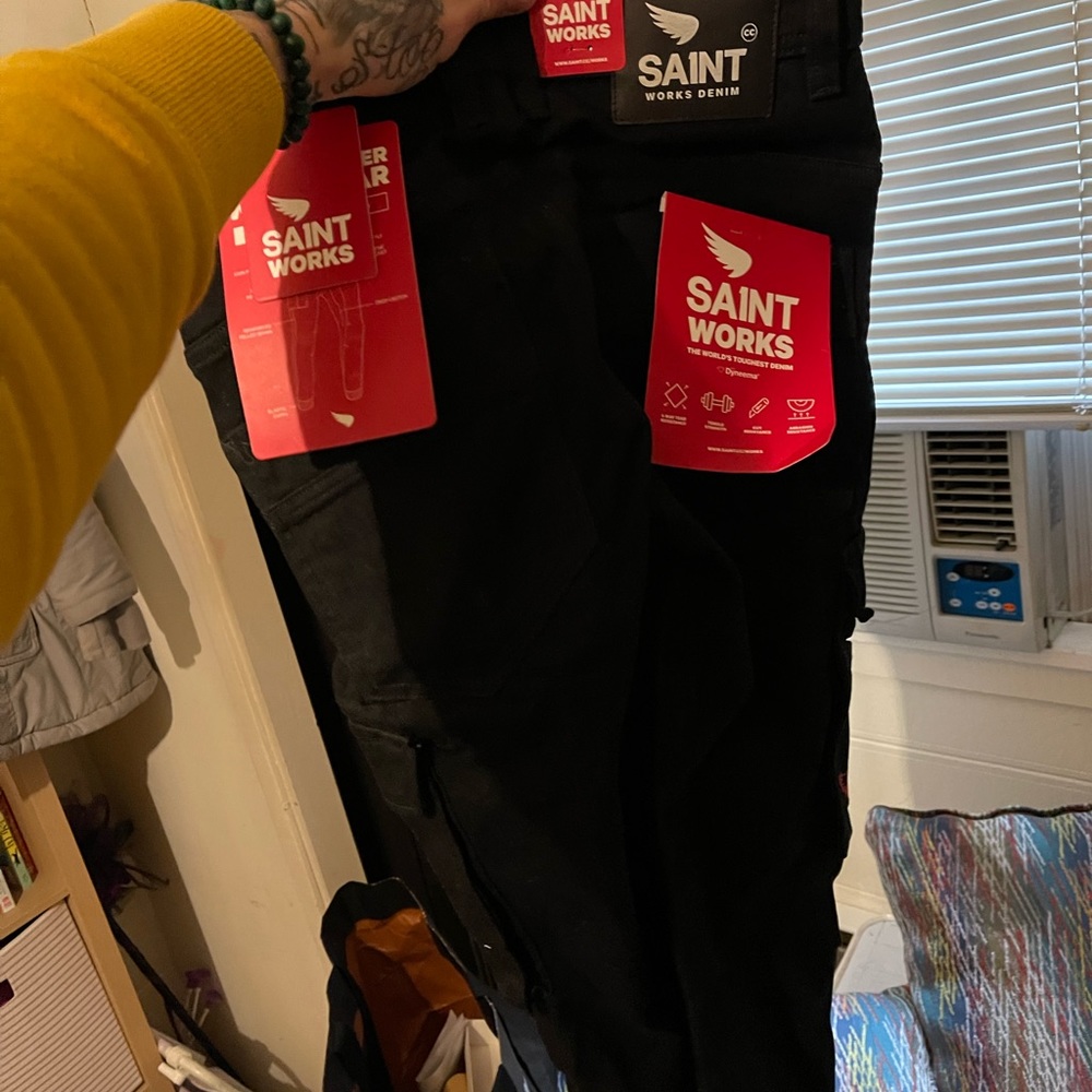 Saint works cargo jeans two